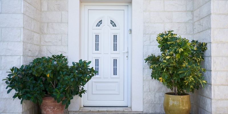 Porte en PVC