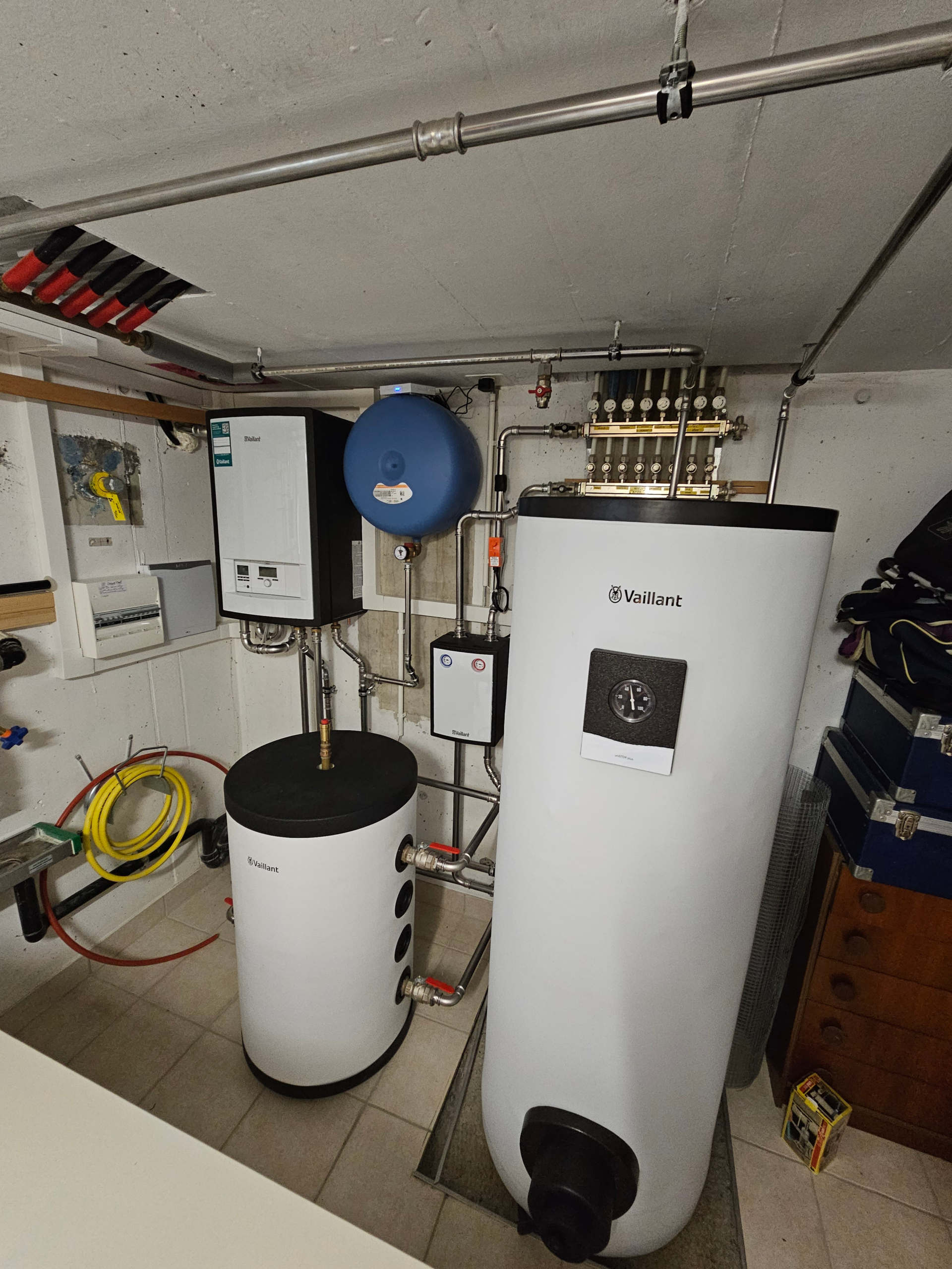 Installation d'une pompe à chaleur - Marly, Fribourg - photo 2