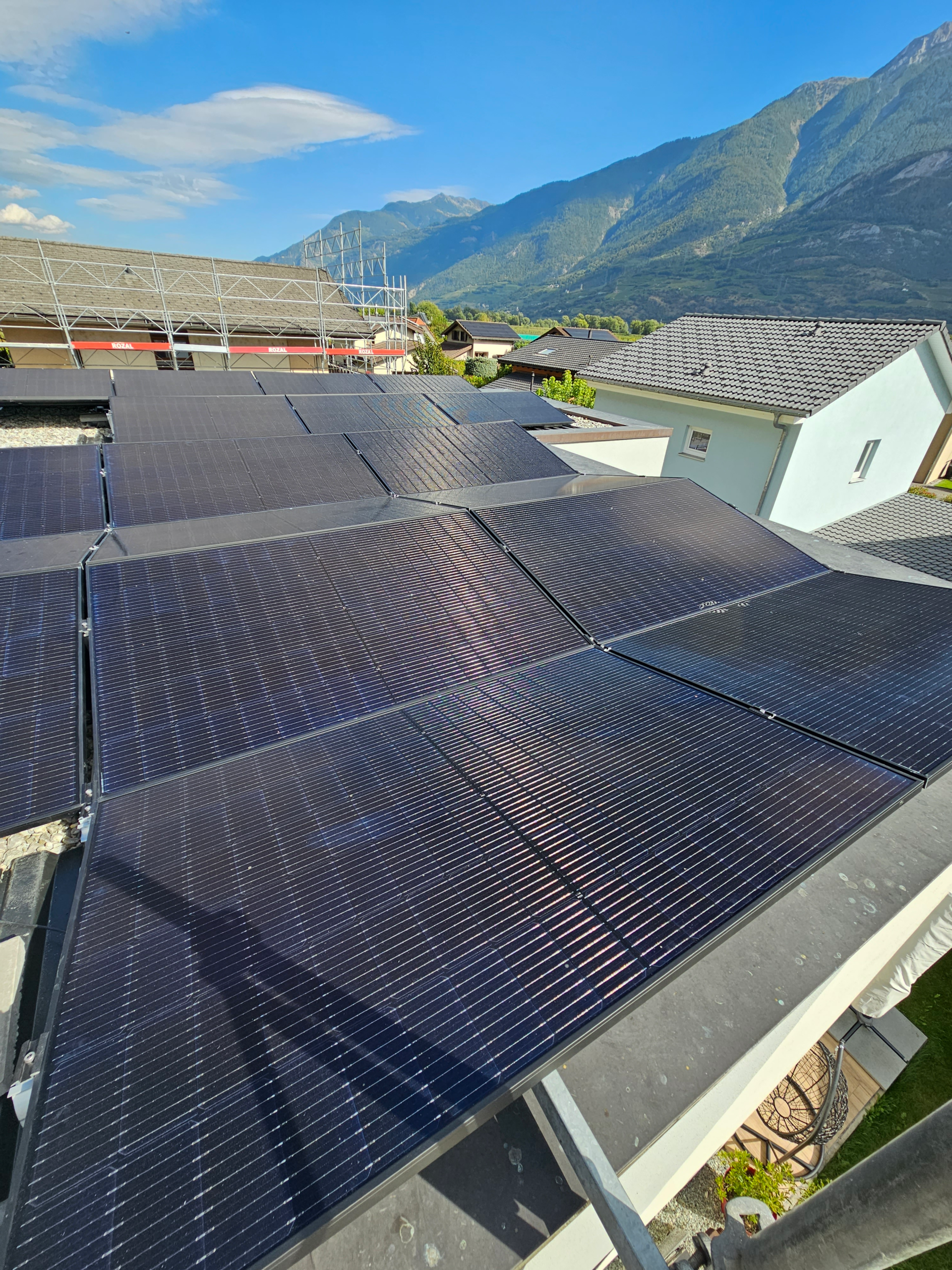 Installation photovoltaïque - Fully, Valais