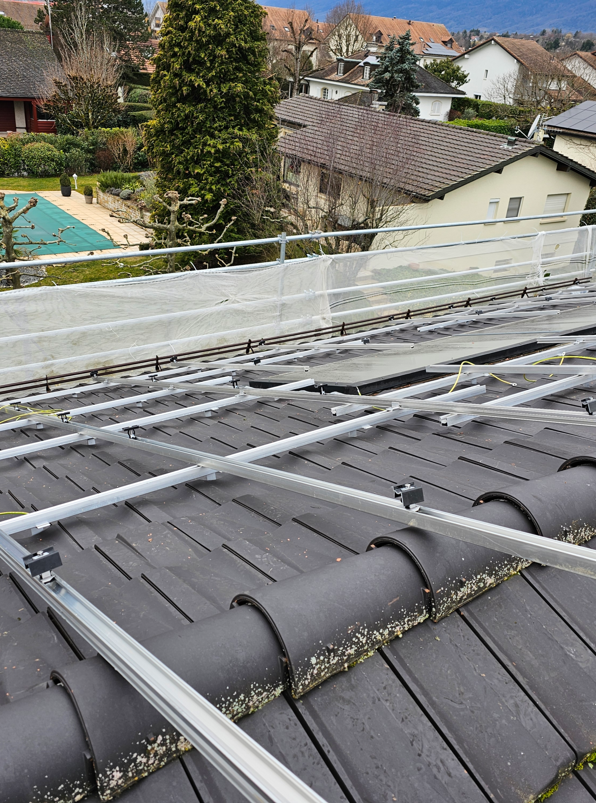 Installation photovoltaïque - Chavannes-des-Bois, Vaud - photo 2