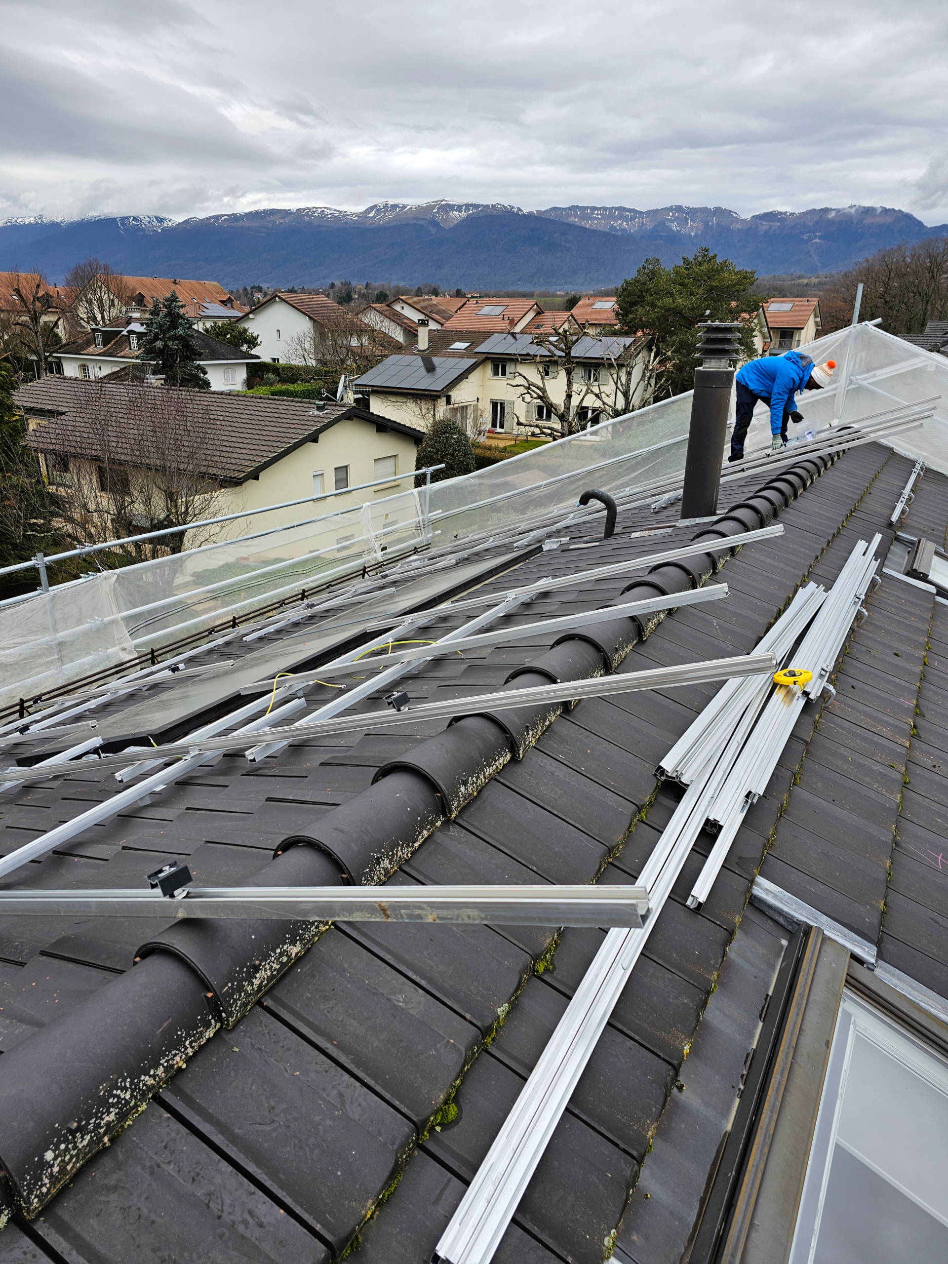 Installation photovoltaïque - Chavannes-des-Bois, Vaud - photo 3