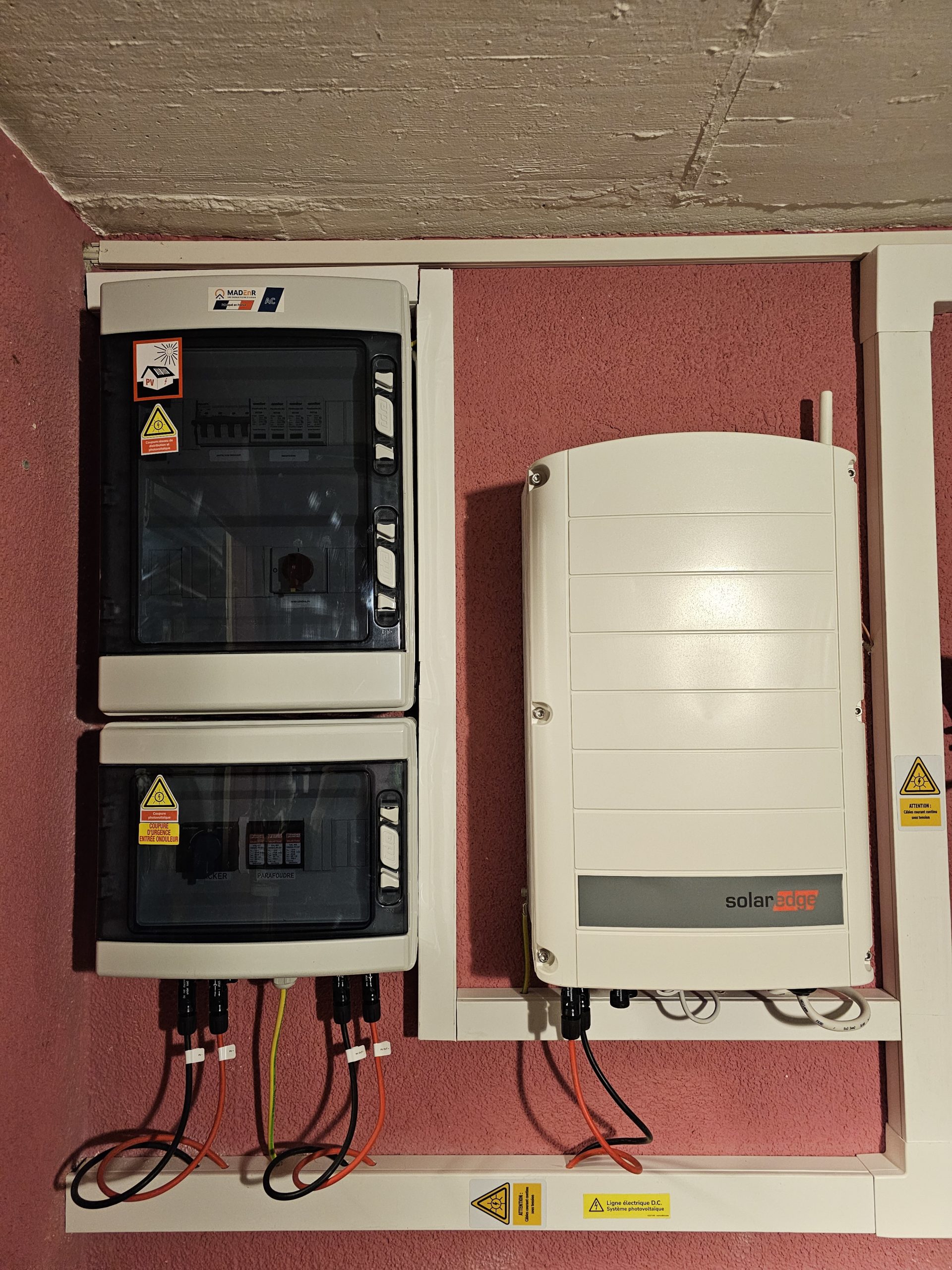 Installation solaire - Crans-près-Céligny, Vaud