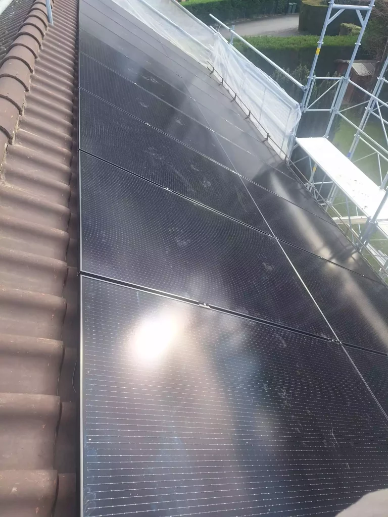 Installation de 18 panneaux SunPower