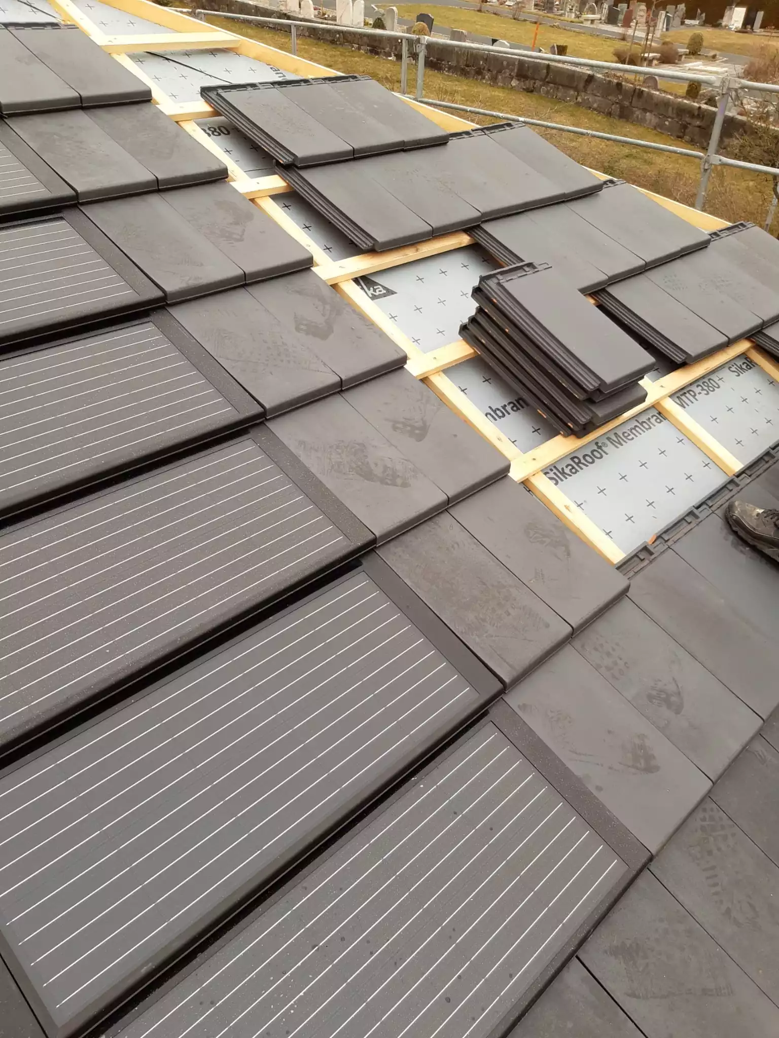Installation de tuiles solaires - Berne - photo 4