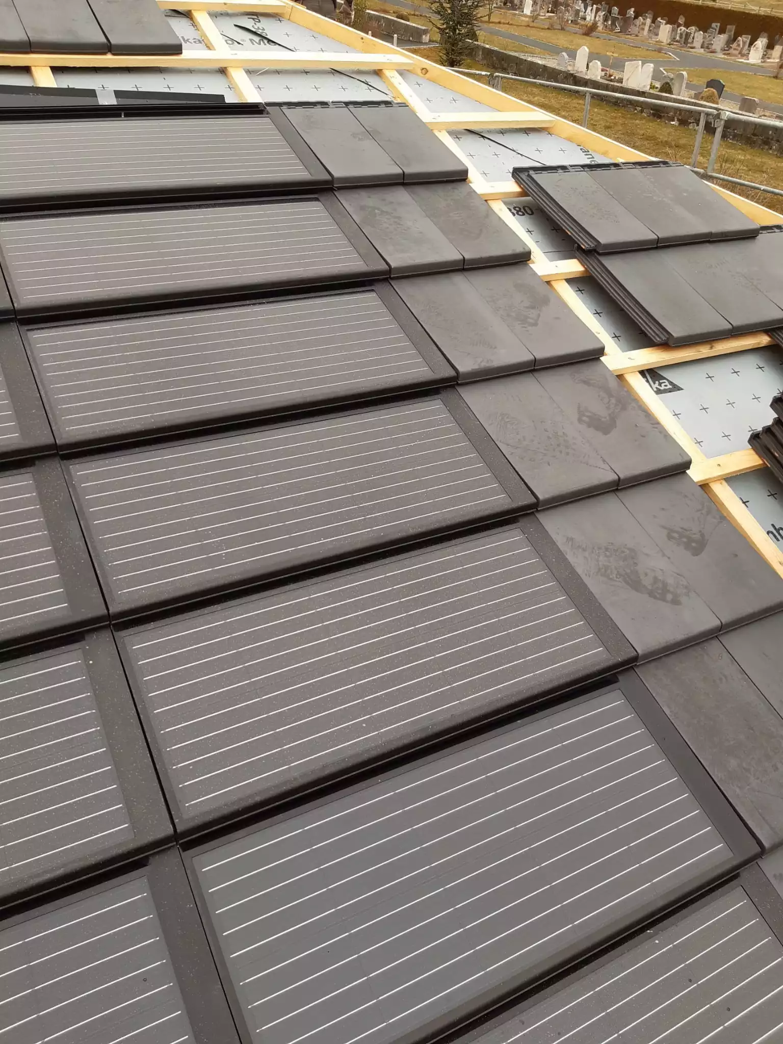 Installation de tuiles solaires - Berne - photo 5