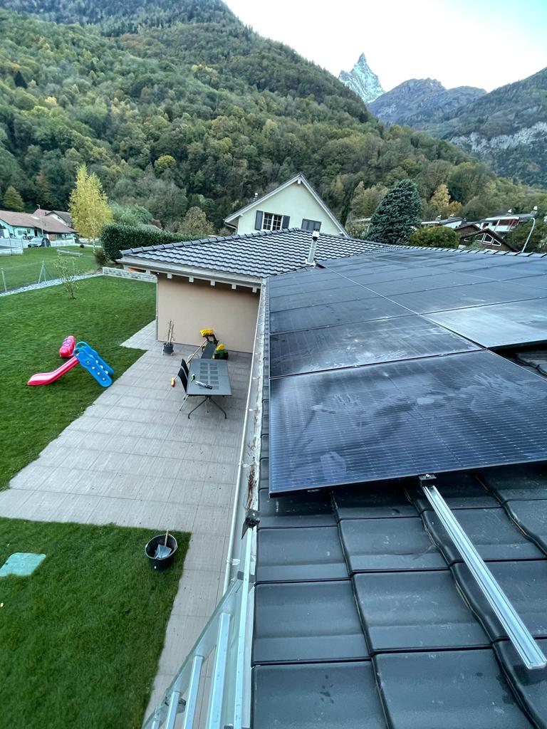 Installation solaire - Évionnaz, Valais - photo 3