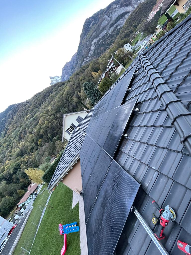 Installation solaire - Évionnaz, Valais - photo 2