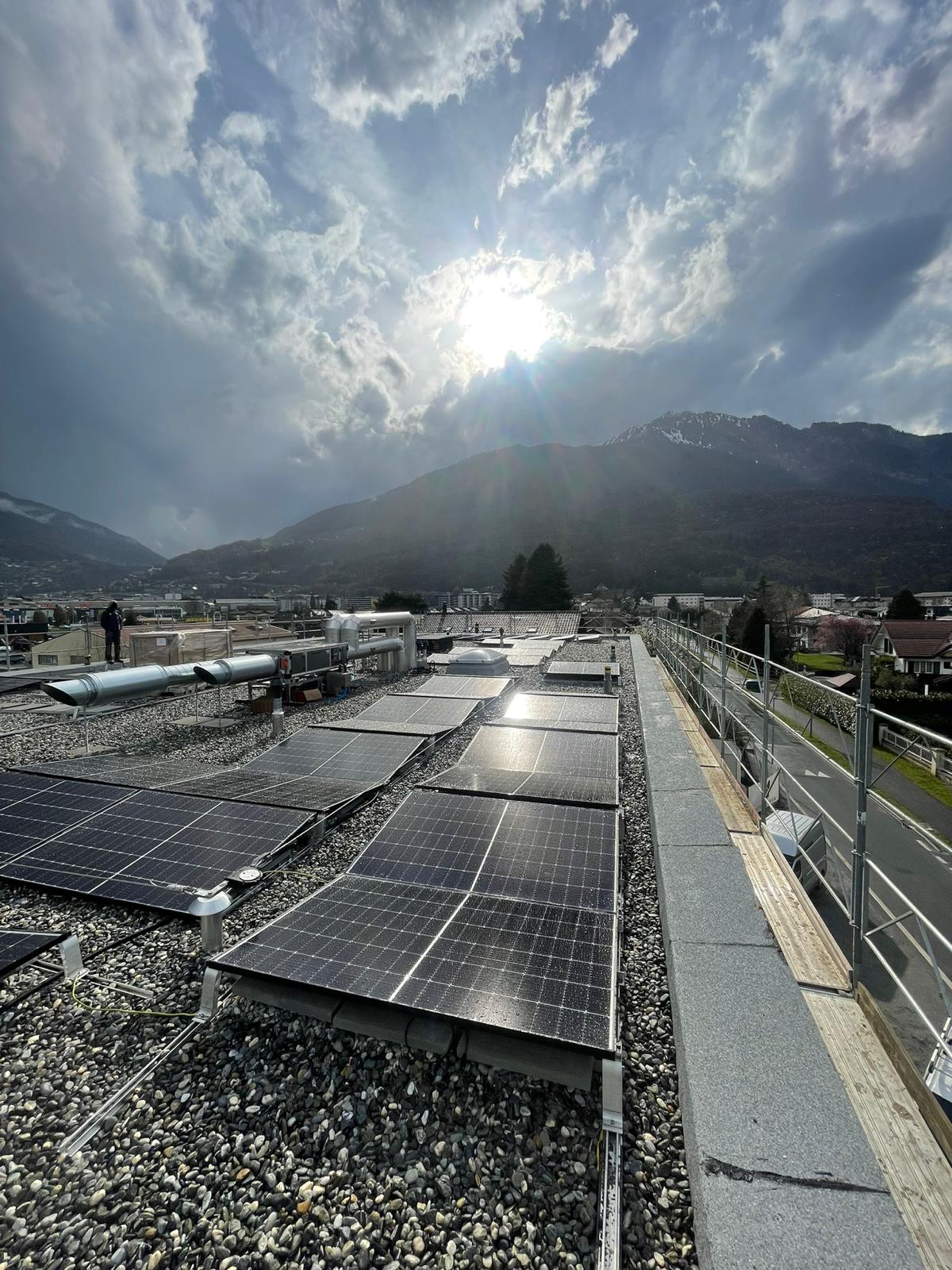 Installation photovoltaïque - Collombey-Muraz, Valais - photo 4