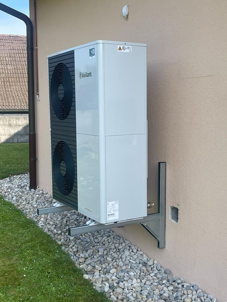 Installation d'une pompe à chaleur - Cortaillod, Neuchâtel