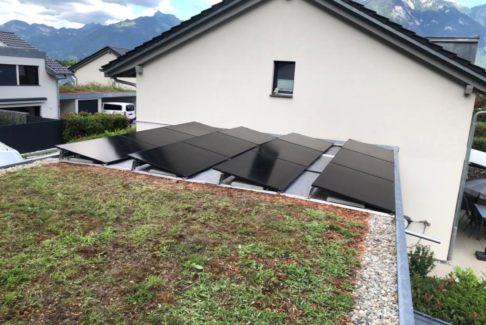 Installation photovoltaïque et pompe à chaleur - Vouvry, Valais - photo 7