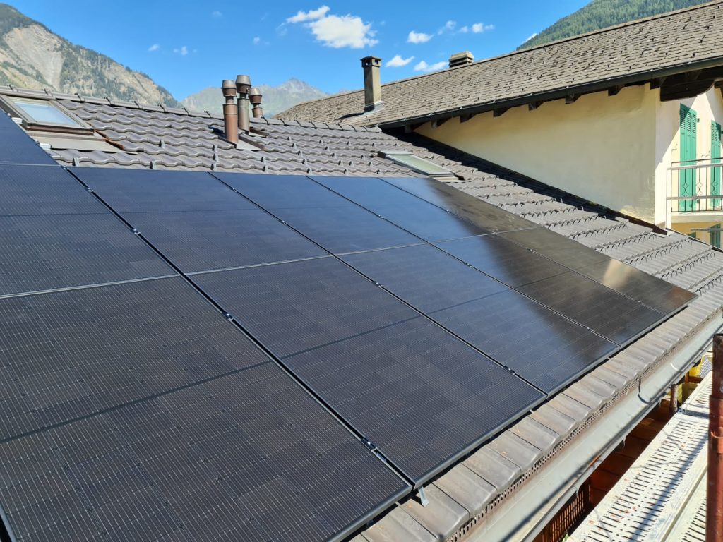 Installation photovoltaïque - Vollèges, Valais
