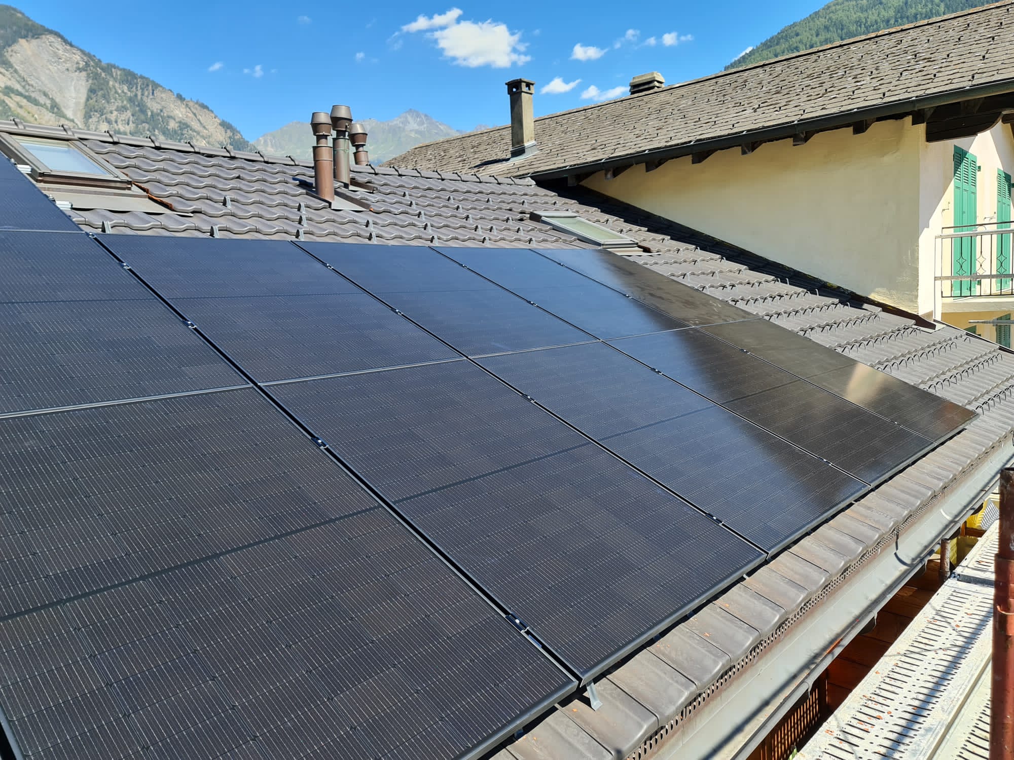 Installation photovoltaïque - Vollèges, Valais - photo 2