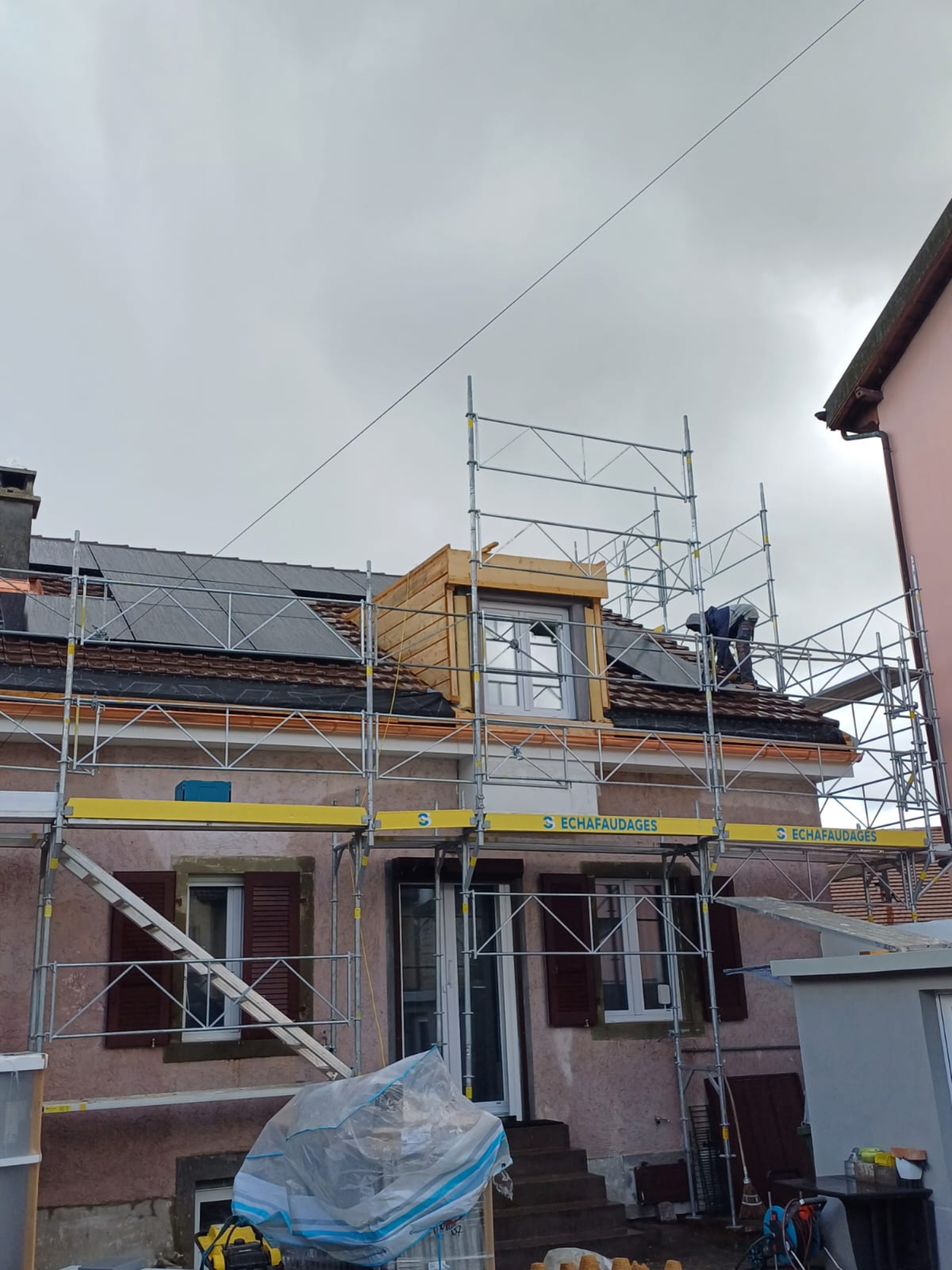 Installation photovoltaïque, pompe à chaleur et rénovation de toiture - Yverdon, Vaud - photo 20