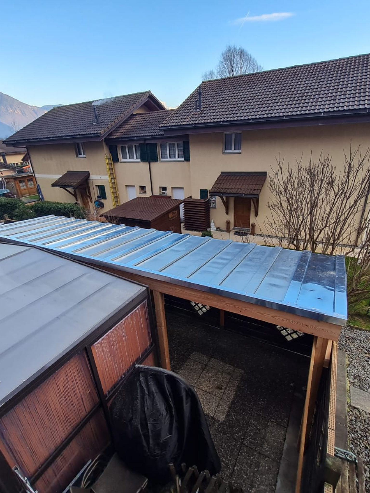 Pergola photovoltaïque - Vouvry, Valais - photo 4