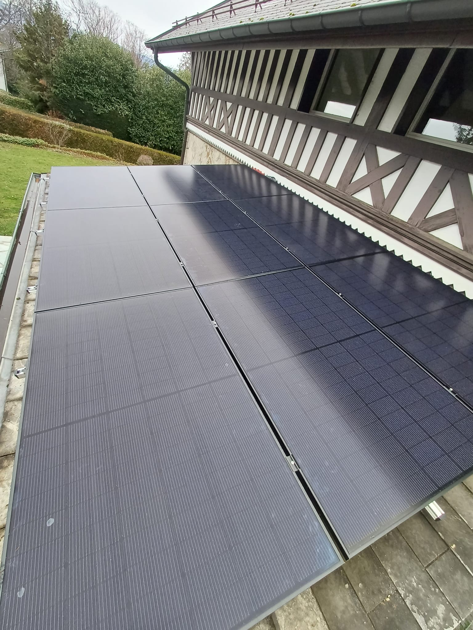 Installation photovoltaïque - Cologny, Genève - photo 3