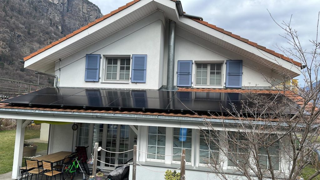 Installation photovoltaïque - Vernayaz, Valais