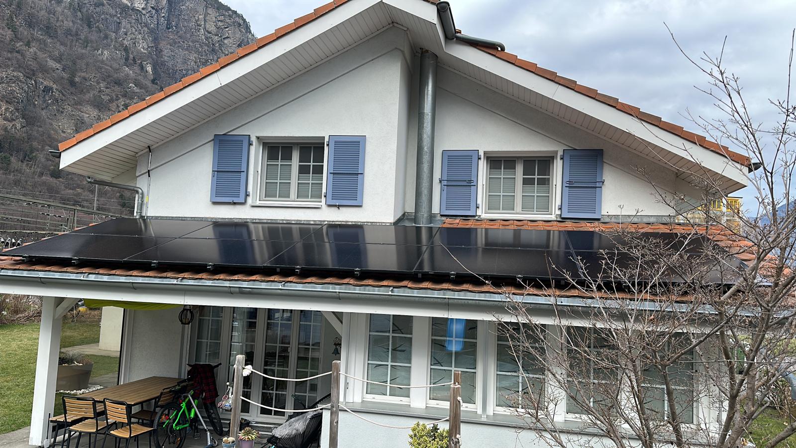 Installation photovoltaïque - Vernayaz, Valais