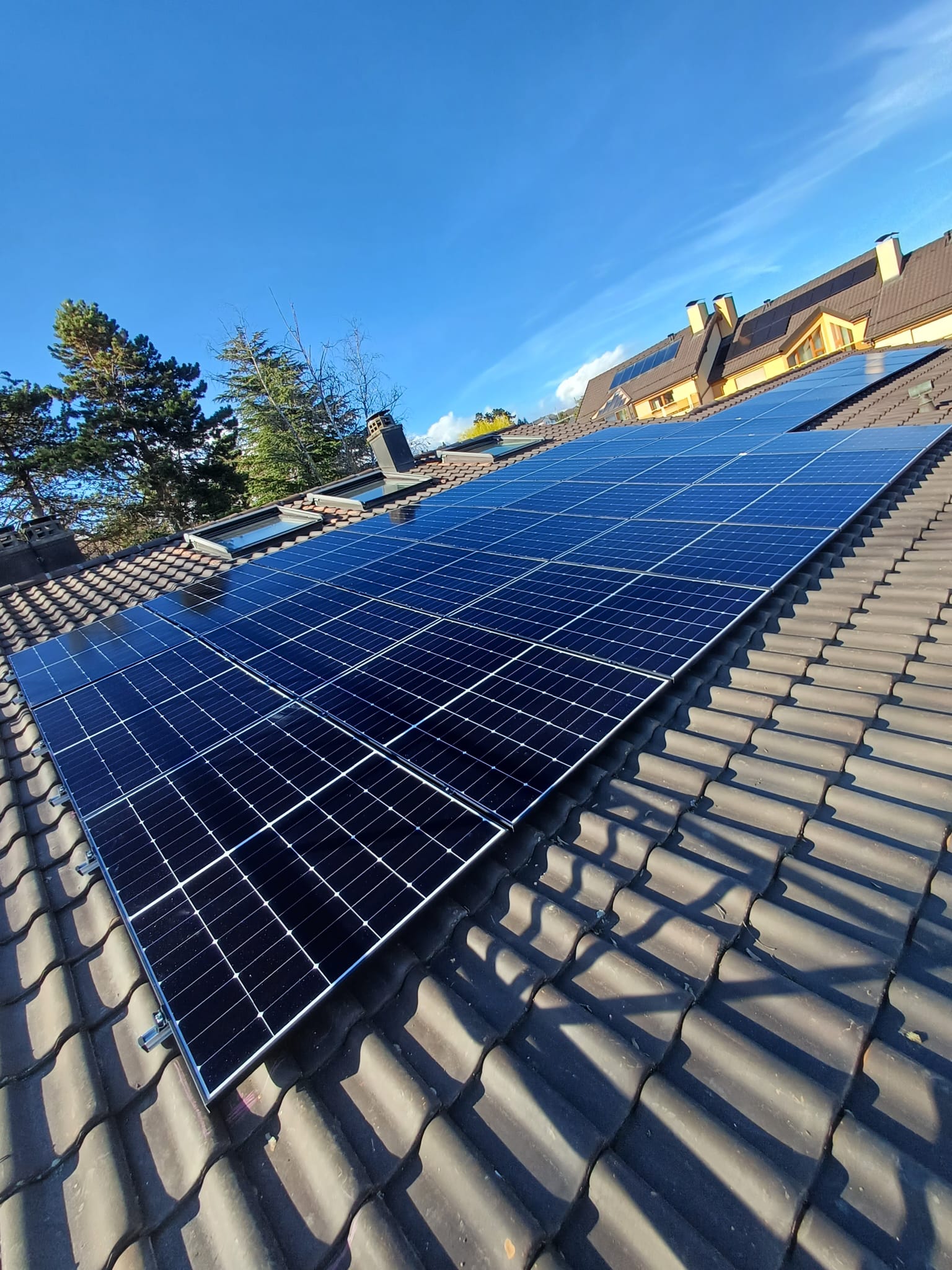 Installation solaire - Crans-près-Céligny, Vaud - photo 2