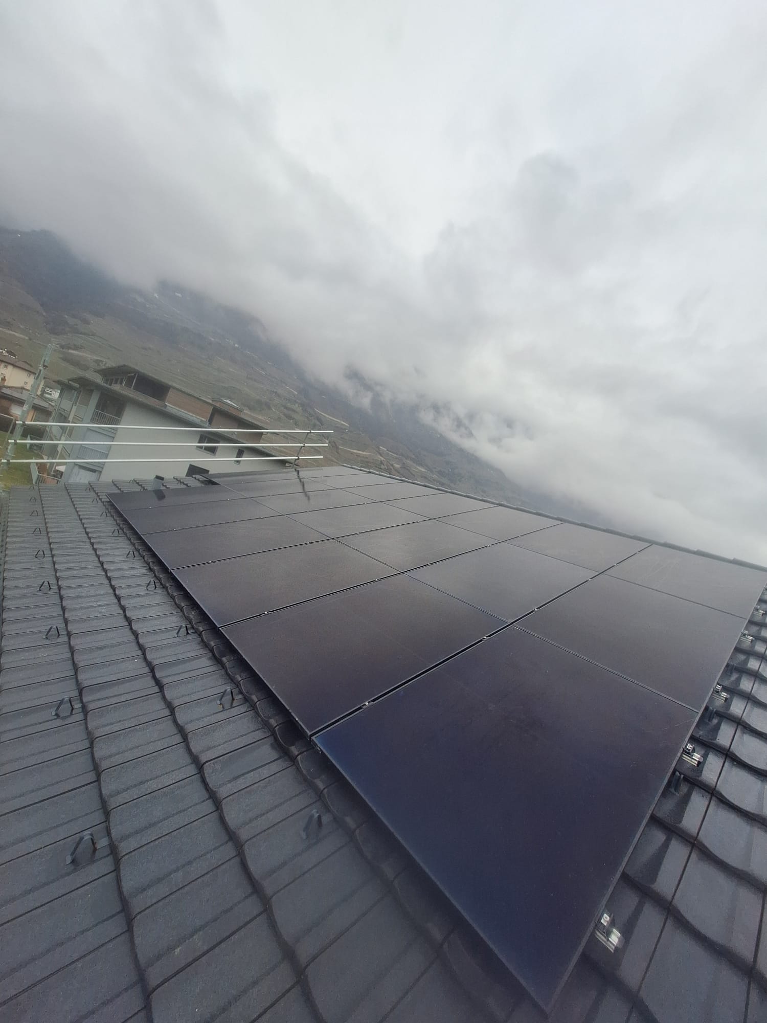 Installation photovoltaïque - Saillon, Valais