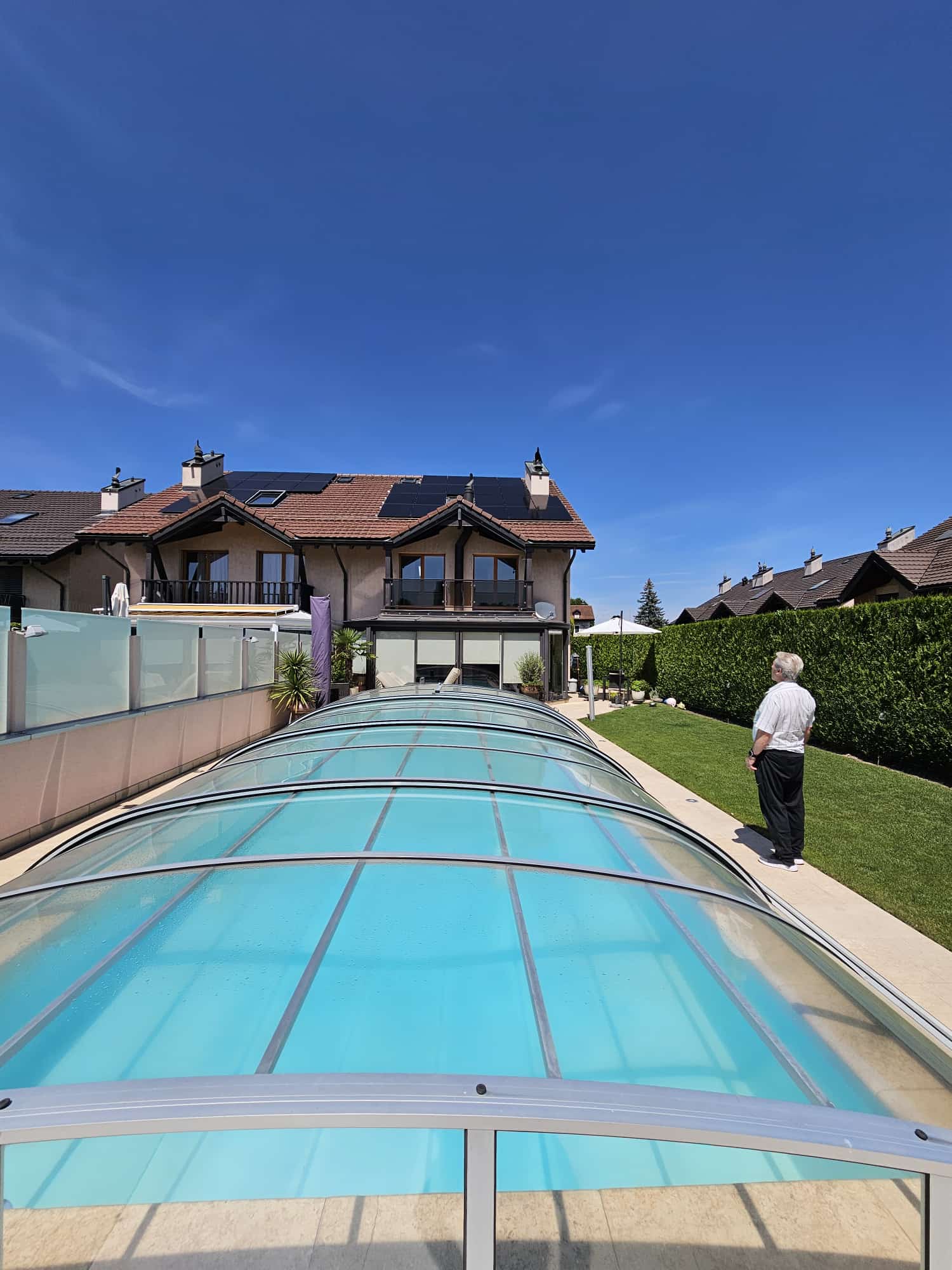 Installation panneaux solaires - Chavannes-de-Bogis, Vaud