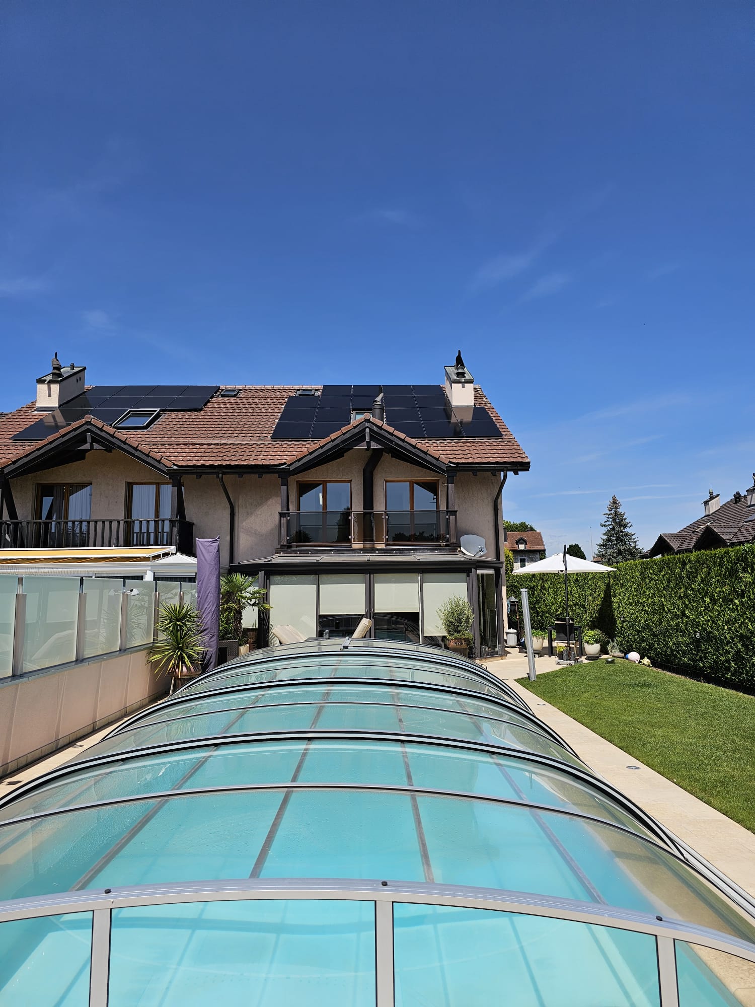 Installation panneaux solaires - Chavannes-de-Bogis, Vaud - photo 4