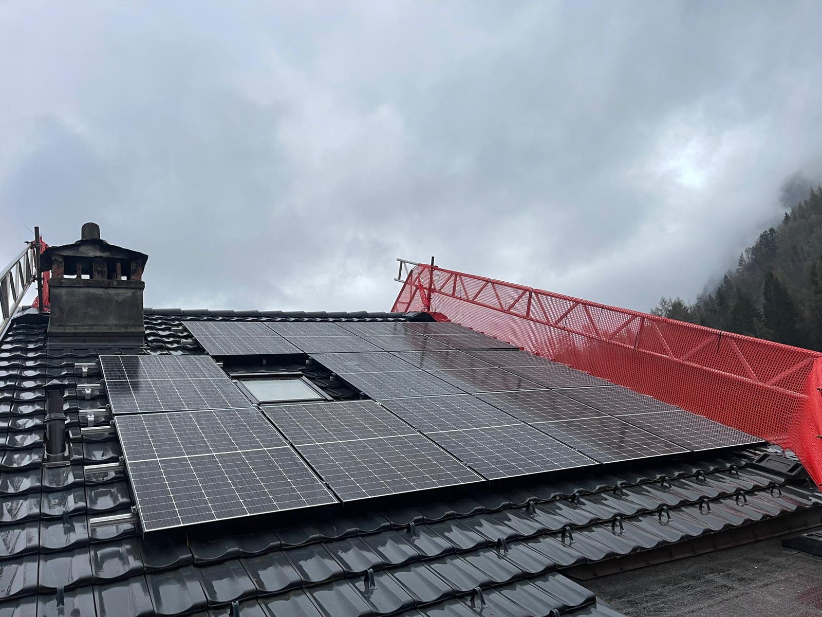 Installation solaire 61,2 kWp - Martigny, Valais