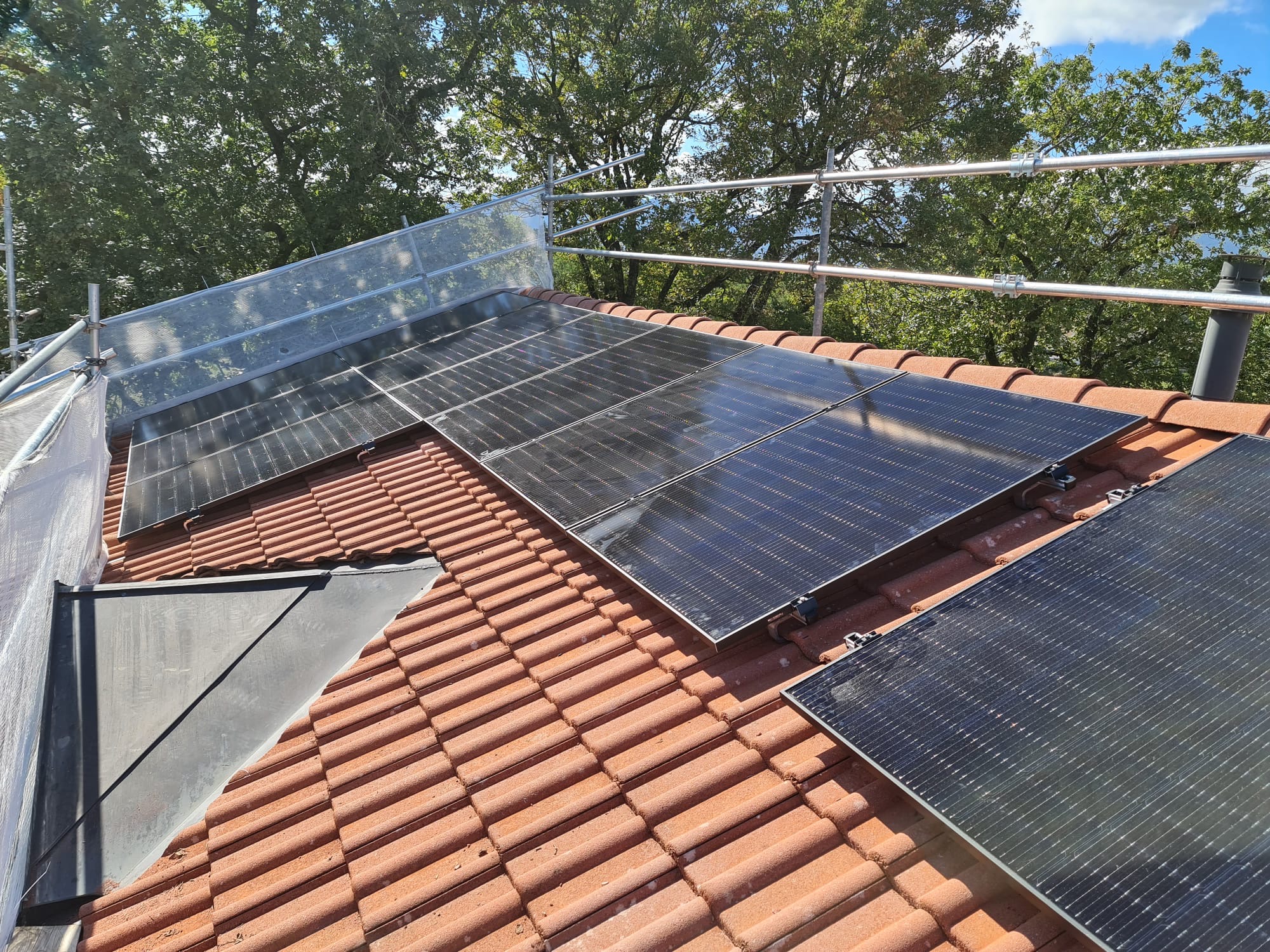 Installation de panneaux solaires - Vernier, Genève - photo 3