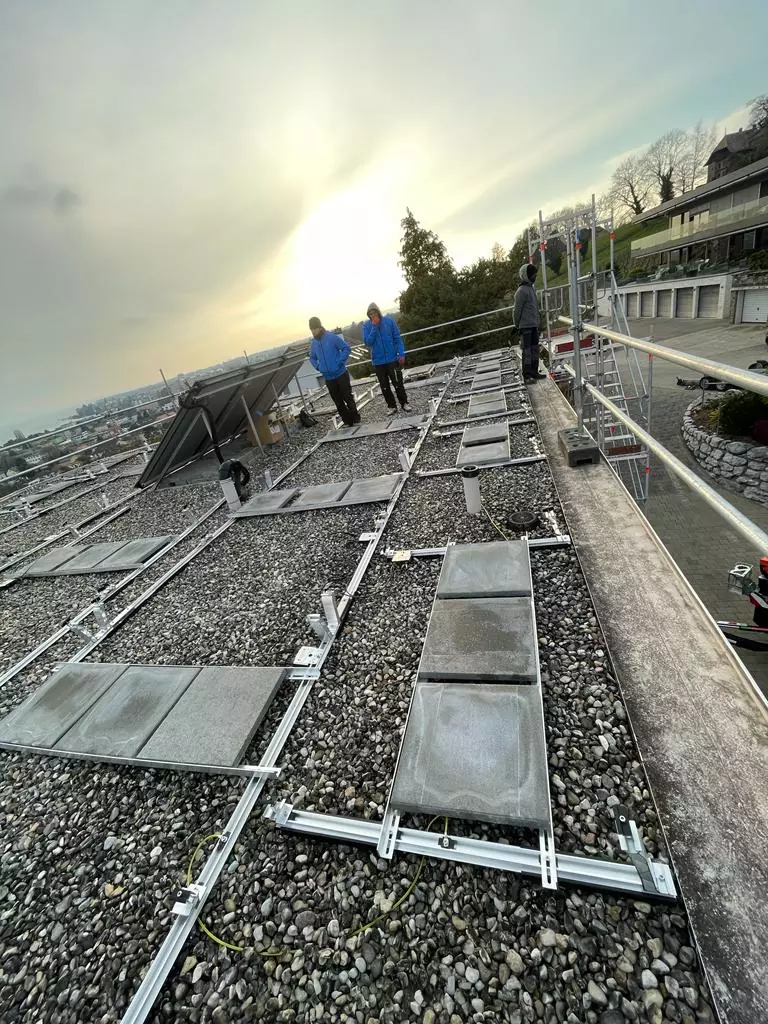 Installation photovoltaïque - Lonay, Vaud - photo 4