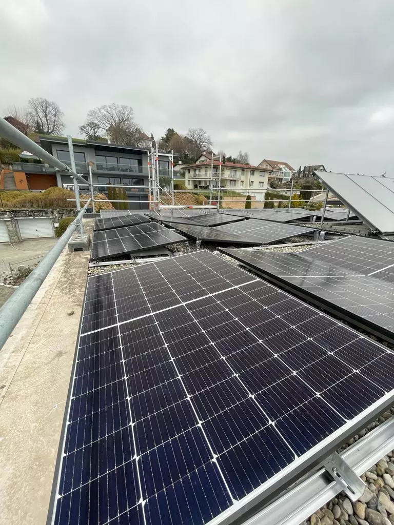 Installation photovoltaïque - Lonay, Vaud - photo 6