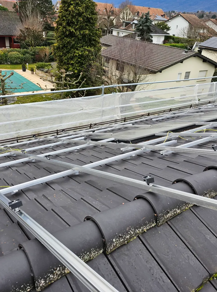 Installation photovoltaïque - Chavannes-des-Bois, Vaud