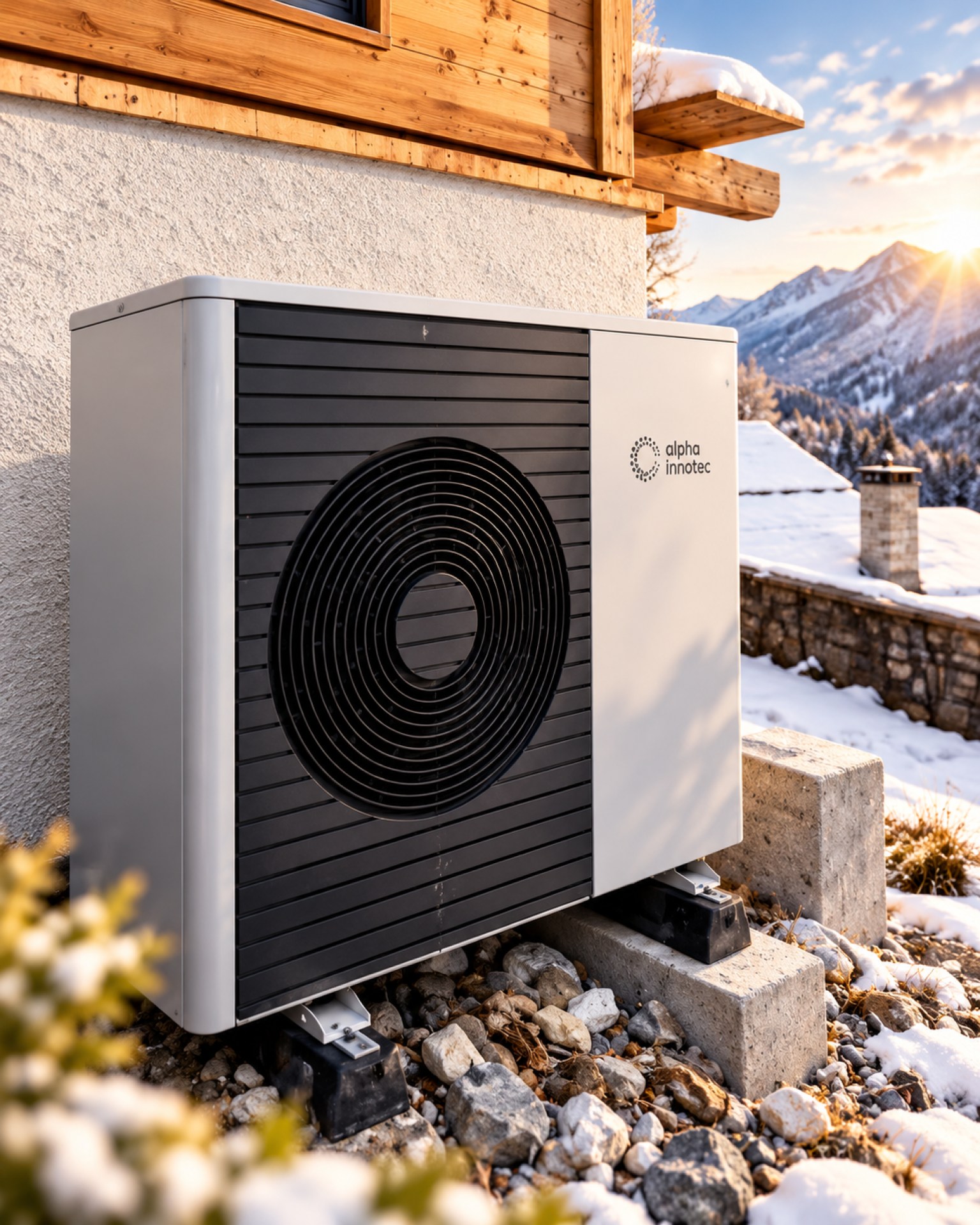 Installation pompe à chaleur Vaillant - Gryon, Vaud