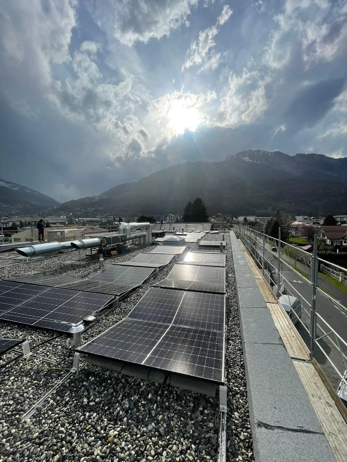 Installation photovoltaïque - Collombey-Muraz, Valais - photo 4