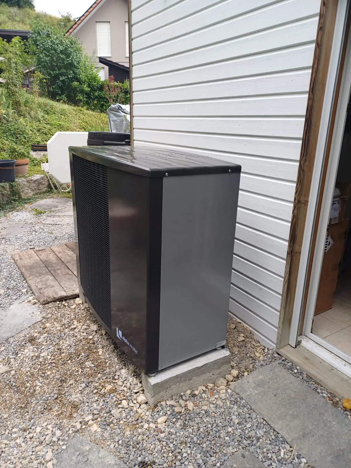 Installation d'une pompe à chaleur - Yverdon-les-Bains, Vaud