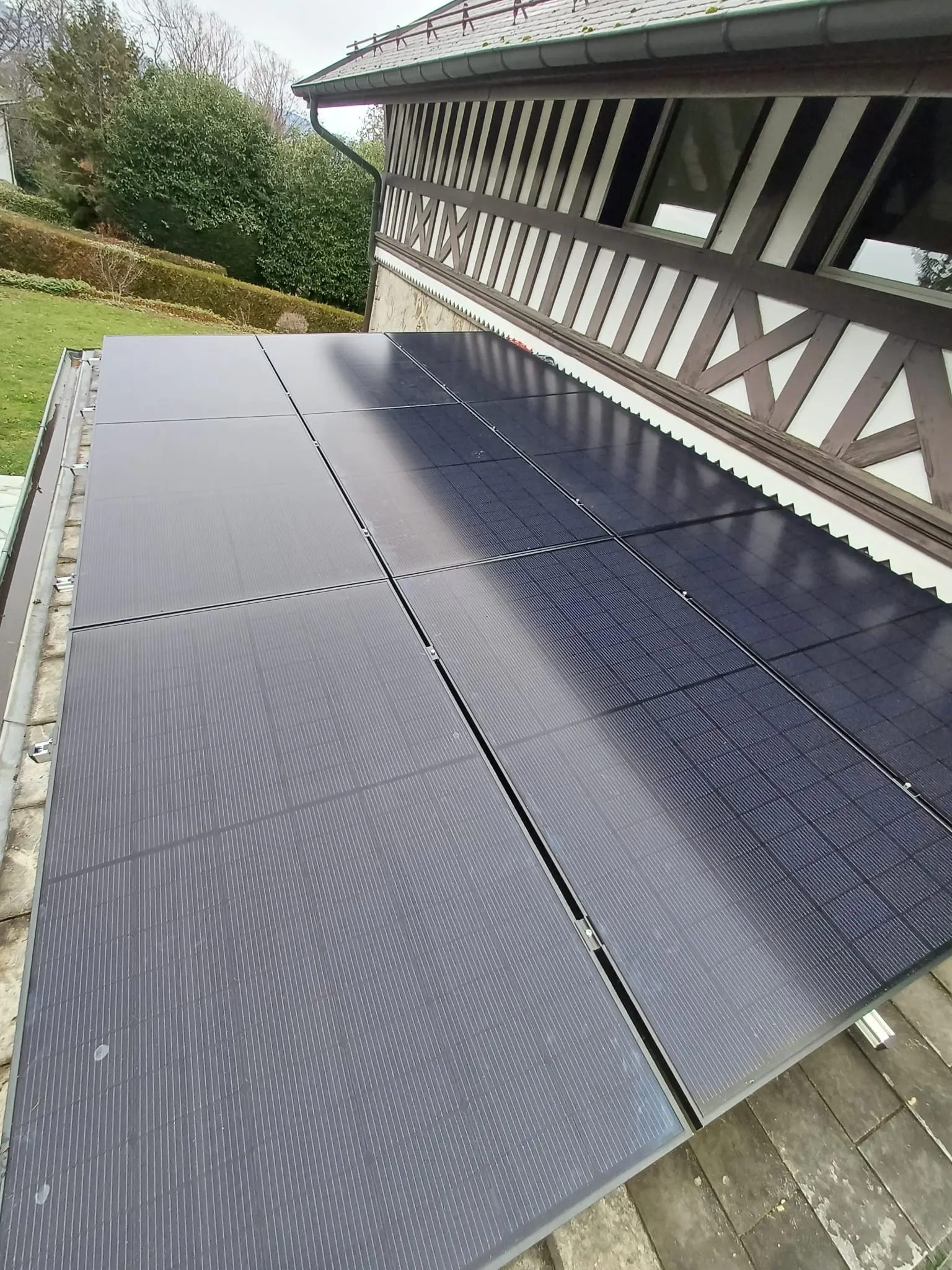 Installation photovoltaïque - Cologny, Genève - photo 3