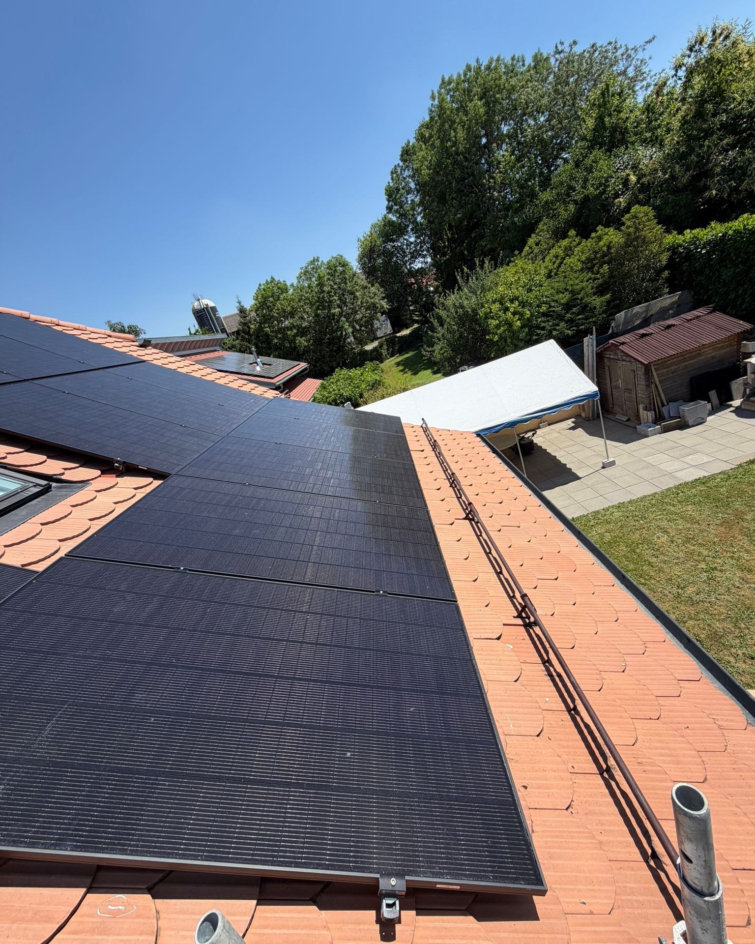 Nouvelle installation photovoltaïque - Etagnières, Vaud