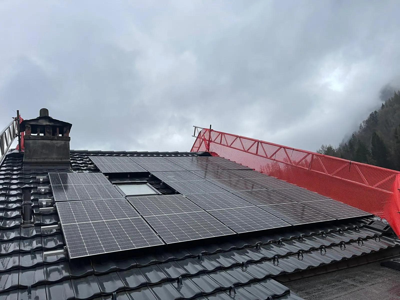 Installation solaire 61,2 kWp - Martigny, Valais
